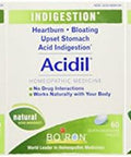 Boiron Acidil 60 Tablets (Pack Of 3) Homeopathic Medicine For Indigestion 60 Tablets (Pack Of 3)