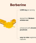 Micro Ingredients Berberine Hcl With Ceylon Cinnamon 1500 Mg Per Serving 240 Vegetarian Capsules Berberine Supplement With Ceylon Cinnamon & Chromium Non-Gmo