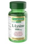 Nature's Bounty L-Lysine 1000 Mg 60 Tablets