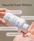 Alaya Biotin 10000 mcg for Healthy Hair Skin and Nails Non GMO Vegan 90 Capsules