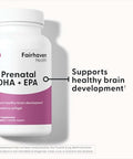 Fairhaven Health Peapod Prenatal Dha Supplements Premium Icelandic Fish Oil Supplement For Healthy Pregnancy Epa Dha Omega 3 Supplement For Brain Eye Heart Development Citrus 90 Softgels