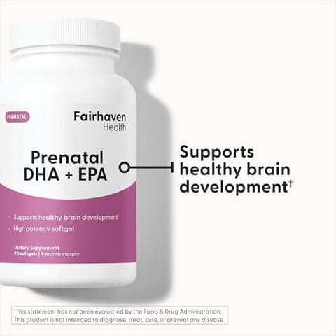 Fairhaven Health Peapod Prenatal Dha Supplements Premium Icelandic Fish Oil Supplement For Healthy Pregnancy Epa Dha Omega 3 Supplement For Brain Eye Heart Development Citrus 90 Softgels