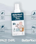 Betteryou Magnesium Sleep Kids' Body Spray - Relaxing Magnesium Chloride Spray For Kids - Promotes A Restful Sleep - Lavender Essential Oil 3.38 Oz