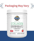 Garden Of Life Grass Fed Collagen Greens Beauty Powder - Apple 14 Servings Powder For Women Skin Hair Nails Joints Collagen Peptides Powder Protein Greens Supplement