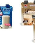 Atkins Creamy Vanilla 30G Protein 7G Fiber 1G Net Carb Shake 12 Count Bundle With Chai Tea Latte 15G Protein 3G Net Carb Shake