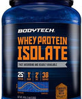 Bodytech Whey Protein Isolate Powder - Chocolate Peanut Butter (3 Lbs./38 Servings)