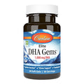Carlson Elite DHA Gems 1000 mg DHA Supports Healthy Brain Function and Vision 30 soft gels