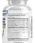 Calcium Magnesium Zinc Supplement With Potassium, Copper, Strontium, Silica, Vitamin D3 K2, Boron, Vitamin B1 B12 Red Clover Herb Alfalfa Basil Pills For Men And Women Clean Nutra Osteo Defend