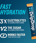 Dripdrop Hydration Electrolyte Powder Packets PiaÂ±A Colada Mango AaAa Passion Fruit Grape Fruit Punch Strawberry Lemonade Cherry 32 Count