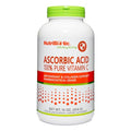 NutriBiotic Ascorbic Acid Vitamin C Powder Pharmaceutical Grade LAscorbic Acid 2000 Mg Per Serving Essential Immune and Antioxidant Collagen Support Supplement Vegan Gluten and GMO 16 Oz