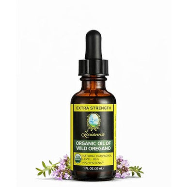 Louianna Organic Wild Oregano Oil Pure Oil Of Oregano Drops With 30 Ml
