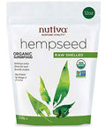 NUTIVA Organic Shelled Hempseed (12oz Pouch)