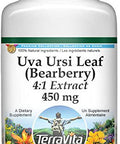 Terravita Extra Strength Uva Ursi Leaf (Bearberry) 4:1 Extract - 450 Mg (100 Capsules, Zin: 511279)