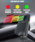 Greenwon 2026 Portable Breathalyzer Easy-To-Use Alcohol Tester With Backlit Display - Ideal For Home Use Parties And Special Events Professional Alcohol Tester With Mouthpieces 10Pcs