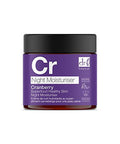 Dr Botanicals Superfood Triple Action Hydrating Night Moisturizer With Vitamin E Cranberry Seed Oil Juniper Berry Oil. Revives Ageing Skin Neutralizes Against Toxins Softens Skin(2.02 Fl Oz)