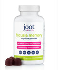 Just Thrive Focus & Memory Gummies â€“ Nootropic Brain Supplement For Clarity Concentration Memory Support & Energy â€“ Citicoline Lionâ€™S Mane Vitamin B12 & D3