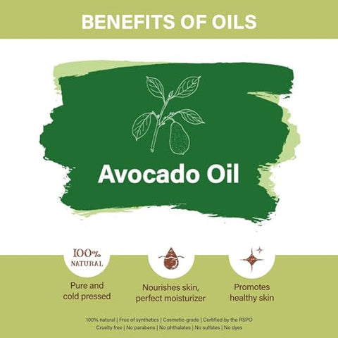 Pifito Avocado Oil (16 oz) for Soap Making Ã¢â€â€š Premium 100% Pure and Natural Carrier Oil for Essential Oils, Skin Care, Hair and Body Oil, Moisturizing Massage Oil for Aromatherapy