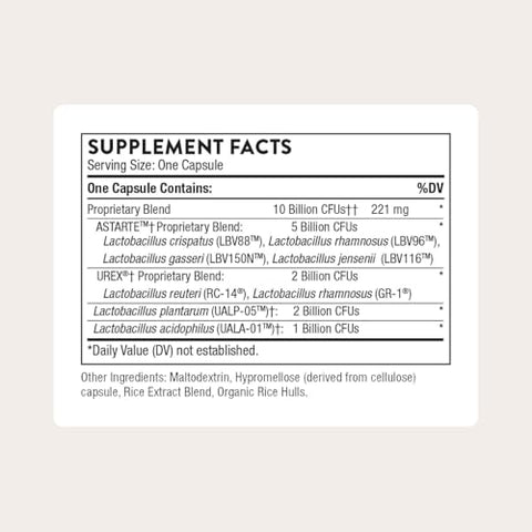 Thorne - Women'S Daily Probiotic - Shelf Stable Probiotic Supplement - Promotes Everyday Immune Cardiovascular & Metabolic Health 30 Servings