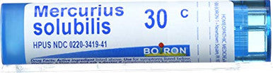 Boiron Mercurius Solubilis Homeopathic Remedy 30C (80 Pellets)