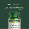 Nature'S Bounty Echinacea Herbal Supplement Supports Immune Health 400Mg 100 Capsules