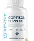 Revive Md Cortisol Manager 90 Vegetarian Capsules Cortisol Supplement W/Magnesium & Ltheanine Support Health Focus Energy Fatigue & Adrenal Gland Function Vegan & Gluten (30 Servings)