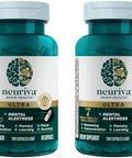NEURIVA Ultra Decaffeinated Clinically Tested Nootropic Brain Supplement for Mental Alertness Memory Focus and Concentration Cognivive Neurofactor Phosphatidylserine Vitamins B6 B12 60 Capsules