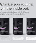 Sports Research Vegan Biotin 10,000Mcg With Coconut Oil - Max Strength Biotin Vitamin B7 For Skin And Keratin Support - Non-Gmo & Gluten Free, 120 Softgels (4 Month Supply)