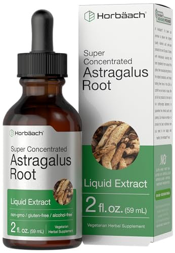 Horbaach Astragalus Root Extract Liquid 2 Fl Oz