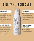St Moriz Advanced Luxury CrÃƒÂ¨me Whipped Self Tanner Mousse In Medium - Luxurious Self Tanner Foam With Hyaluronic Acid Rosehip Oil & Vitamin E - Dermatologically Tested (5.07 Fl Oz)
