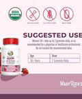 Maryruth's Organic Menstrual Support Gummies For The Relief Of Common Symptoms 30 Servings
