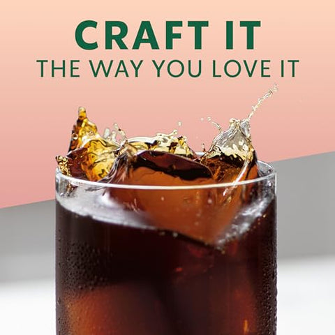 Starbucks Cold Brew Coffee Concentrate, Sweetened Brown Sugar Cinnamon Flavored Iced Coffee, 32 fl oz