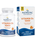 Nordic Naturals Vitamin D3 1000 Orange - 120 Mini Soft Gels - 1000 Iu Vitamin D3 - Supports Healthy Bones Mood & Immune System Function - Non-Gmo 120 Servings