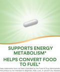 NatureS Way Vitamin B1 High Potency 100 Mg Thiamin Per Serving Thiamin Hcl Supports Energy Metabolism Gluten 100 Capsules (Packaging May Vary)