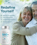 Nad Supplement 1000Mg, True Nad+ & Resveratrol, Nmn Alternative For Cellular Energy & Healthy Aging - 2 Pack
