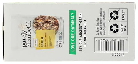 Purely Elizabeth Apple Harvest Crumble Instant Protein Oatmeal, 7.6 Ounce