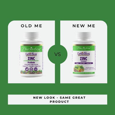 Paradise Herbs Zinc Supplements With Picolinate And Natures C, For Immune Support, Super Potent, Ultra Pure, Gluten Free, Non-Gmo, Vegan, 30 Mg, 90 Capsules