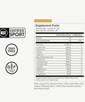 Momentous Vital Aminos Powder Supplement - Bcaa & Eaa, Tropical Punch - Nsf Certified, Gmo-Free, Gluten Free, 30 Servings (Package May Vary)