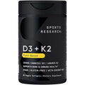 Sports Research Supplements Pack - Omega 3 Salmon Oil Vegan Vitamin D 5000Iu & Mk7 Vitamin K 100Mcg Vitamin B-Complex
