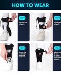 Welnove Afo Foot Drop Brace Adjustable Drop Foot Braces For Men & Women Soft And Comfortable Ankle Support For Walking Fits Left Or Right Foot Improves Gait & Stability