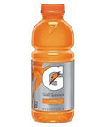 Gatorade Sports Drink Wide Mouth 20 Oz Bottles Orange 480 Fl Oz (Pack of 24)