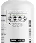 Bronson Milk Thistle 1000 Mg Silybum Marianum Antioxidant & Liver Health Support - Non-Gmo 300 Capsules