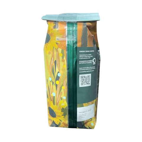 Starbucks Sunsera Blend Blonde Roast Coffee, Whole Bean, Citrus & Toasted Almond Notes, 16 oz