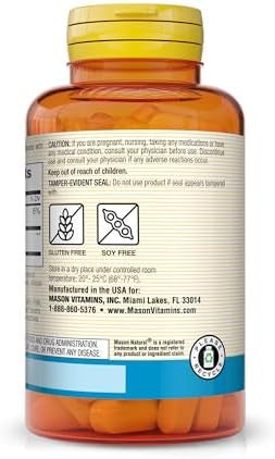 Mason Natural Llysine 500 Mg With Calcium Improved Immune Function Enhanced Nutrient Absorption Essential Amino Acid 100 Tablets (Pack Of 3)