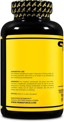 Primaforce Lglutamine 800Mg (150 Capsules)