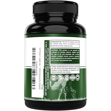Dorado Nutrition Colostrum Supplement Per Serving (Bovine Colostrum Capsules From First Milking 120 Count 1000Mg