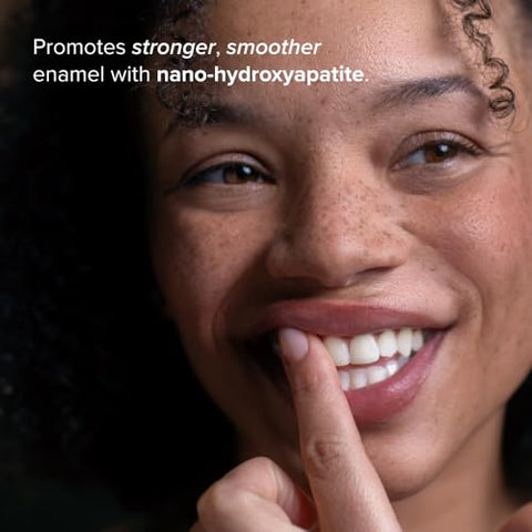 Serovital Smile Revitalizing Toothpaste Nano-Hydroxyapatite & Fruit Enzyme Whitening Toothpaste Formulated Without Fluoride For Sensitive Teeth Mint Kiss Flavor 4 Oz
