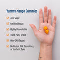 Nordic Naturals Zero Sugar Curcumin Gummies Mango - 60 Gummies - 200 Mg Optimized Curcumin Extract - Great Taste - Antioxidant Support Healthy Metabolic Balance - Non-Gmo Vegan 30 Servings