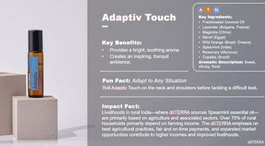 Doterra Adaptiv Touch Calming Blend 10 Ml