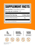Bulksupplements Com Creatine Monohydrate Powder 5G Pack Of 1