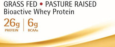 Daily Protein Unflavored Grass Fed Pasture Raised Bioactive Whey Protein Isolate Soy Gluten 2 lbs